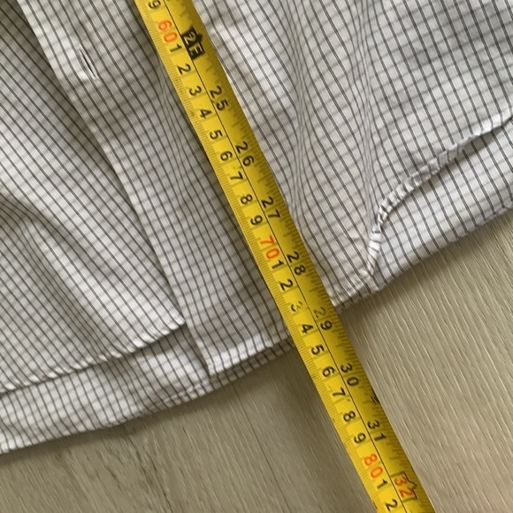 Boss Hugo‎ boss Regular fit windowpane print button down shirt black white - Picture 10 of 11